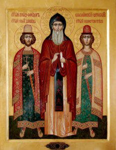 Cвятые Благоверные князья Феодор, Константин и Давид